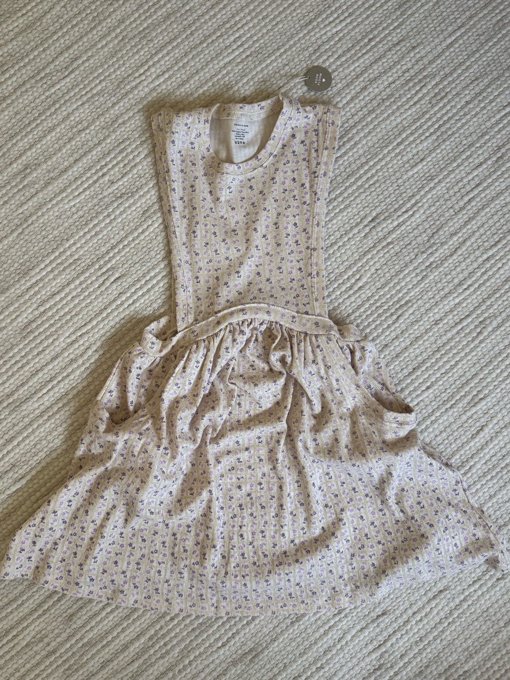 Soor Ploom Dunes Dress in Flower Press NWT
